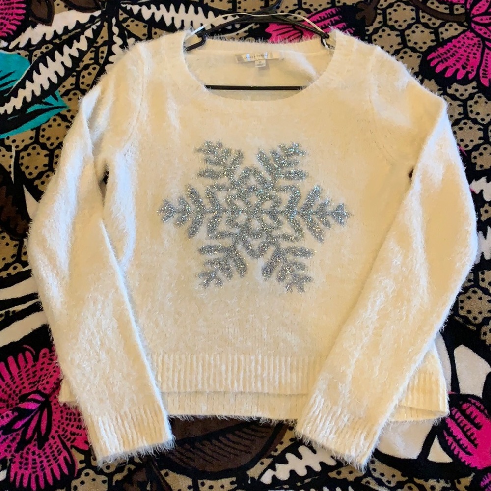 Lauren Conrad snow Flake Sweater